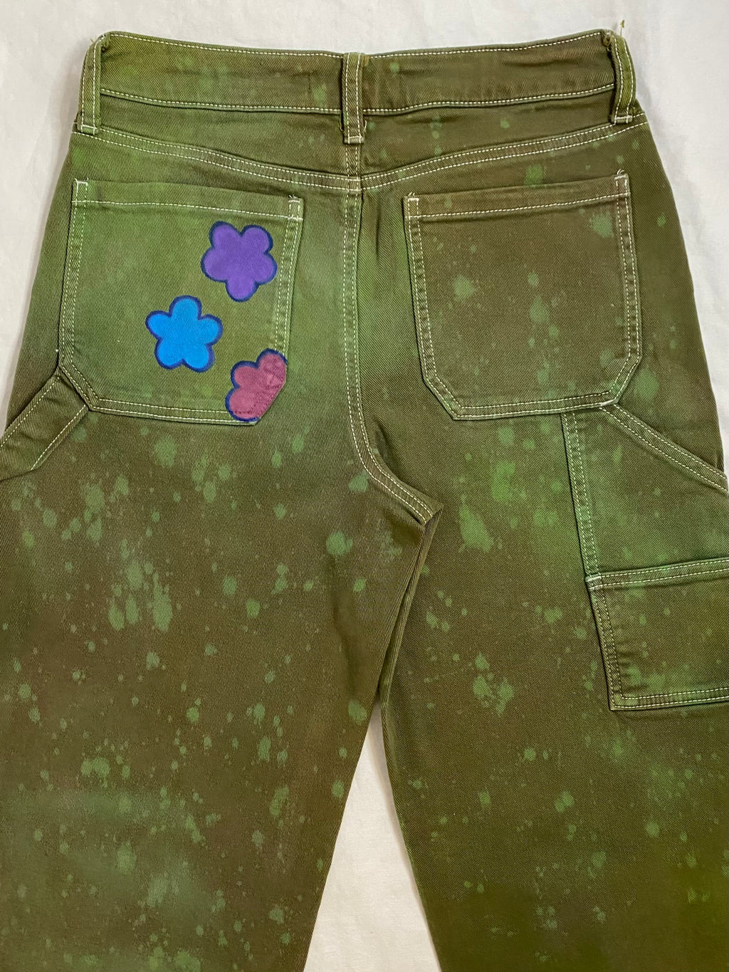 modular petals utility jeans