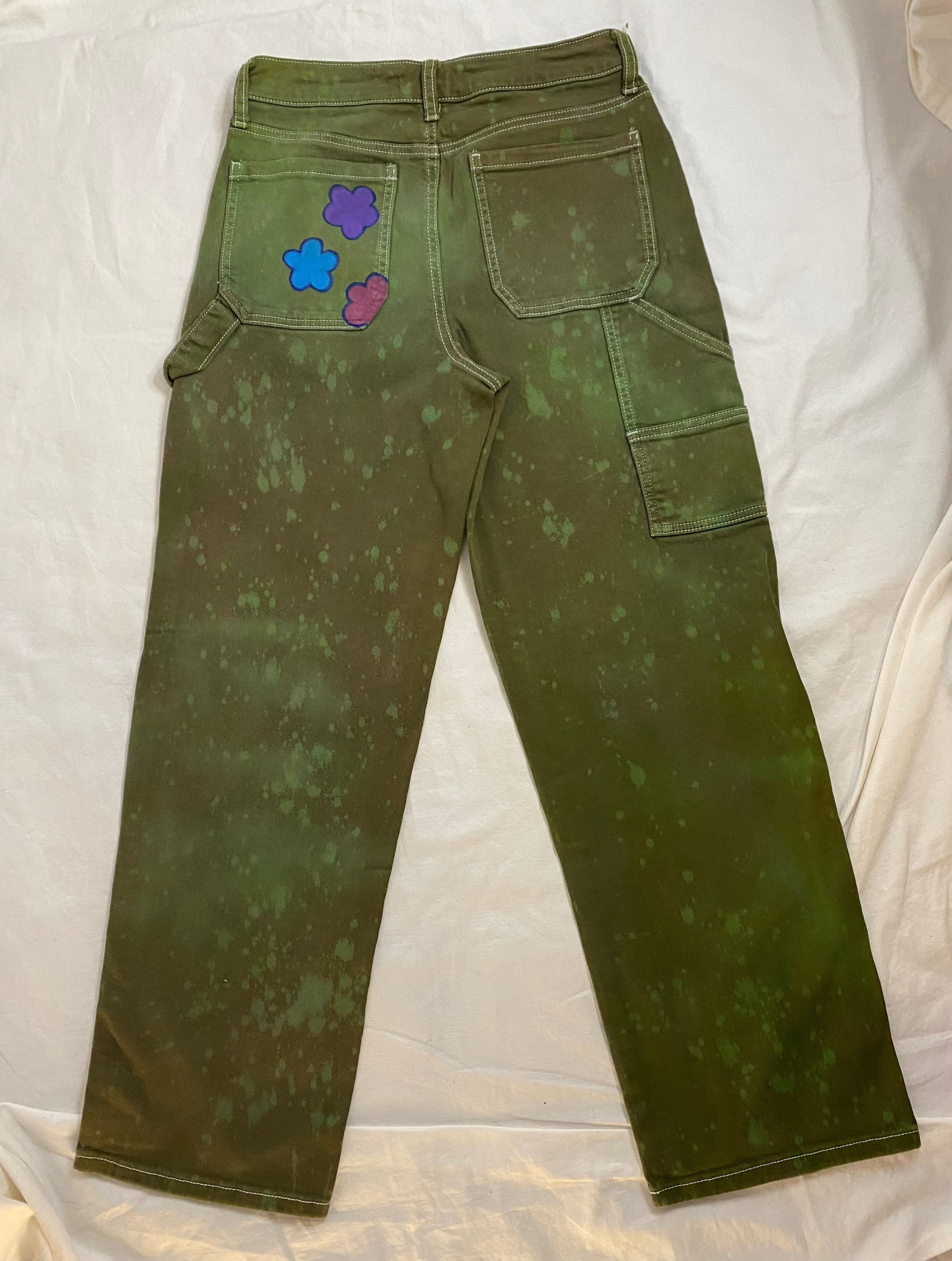 modular petals utility jeans