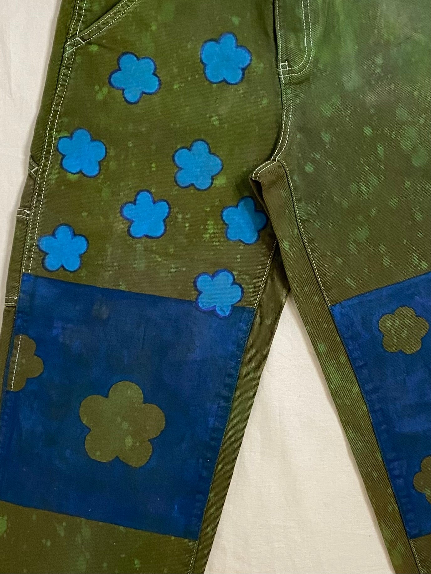 modular petals utility jeans